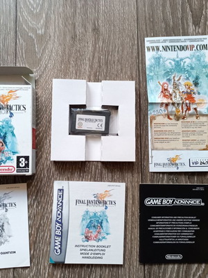 Final Fantasy Tactics ADVANCE Gameboy Advance 2003 κουτάτο, complete in box