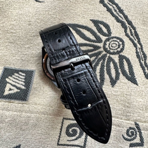 Hugo Boss Chronograph men's watch like new, black