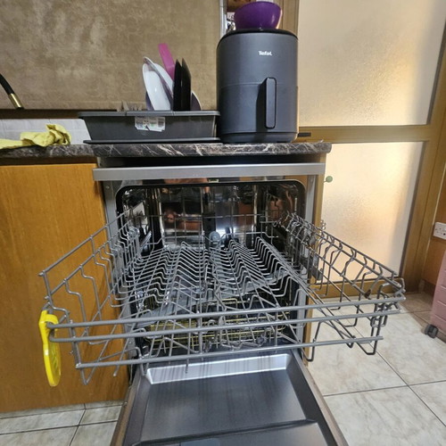 Winia WDW-MQ1214S freestanding dishwasher, 12 place settings, stainless steel