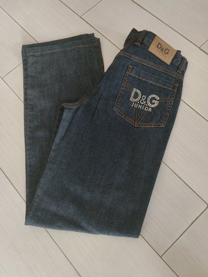 Vintage D&G junior jeans Νο.14 σε άψογη κατάσταση, σκούρο μπλε