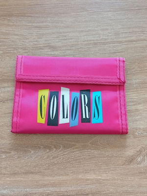 Beneton vintage wallet used, old style