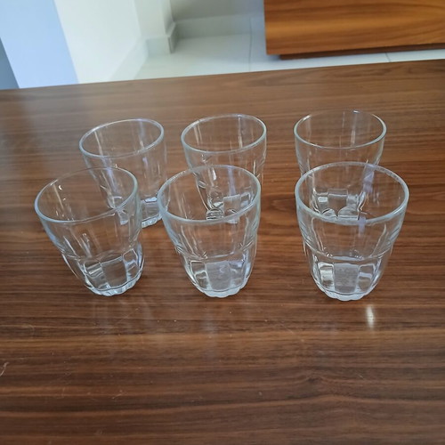 Wine and ouzo glass set like new