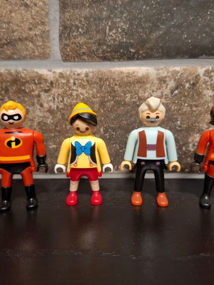 Playmobil Disney Kinder Surprise φιγούρες, σετ 4, άθικτα στα αυθεντικά κουτάκια τους