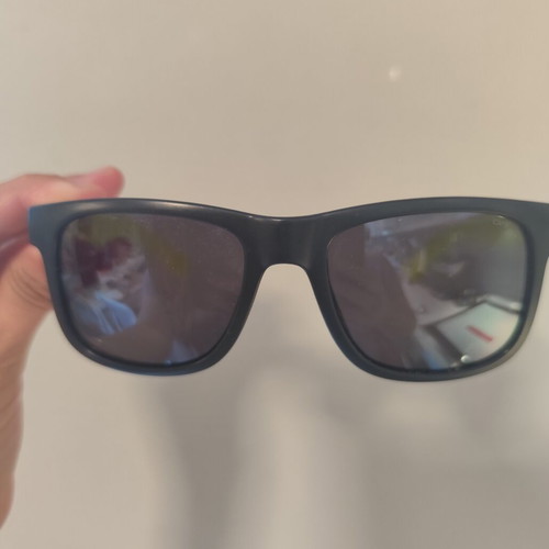 Decathlon children's sunglasses, black and yellow, 13cm