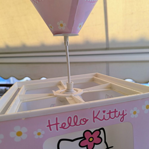 Hello Kitty ceiling light pink like new
