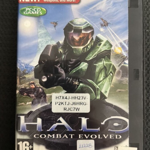 Halo PC game used, action adventure shooter