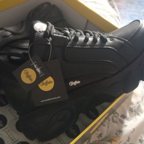 Buffalo women's sneakers black size 39 new
