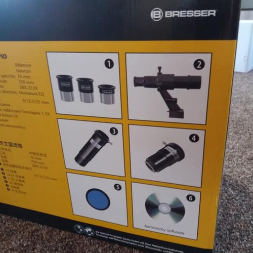 Telescope 76/700 slightly used