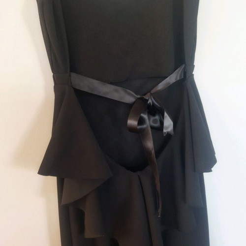 Maxi backless dress like new, black