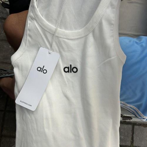 Alo women's T-shirt size L new, white