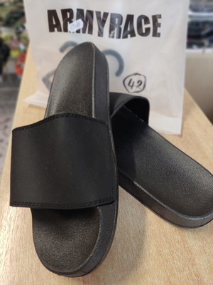 Armyrace slippers new, sizes 40 and 42, black