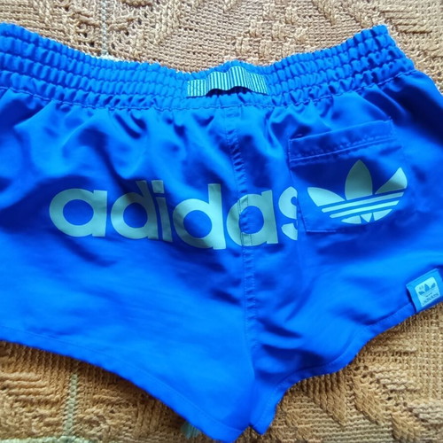 Adidas sports shorts used, size 36, blue