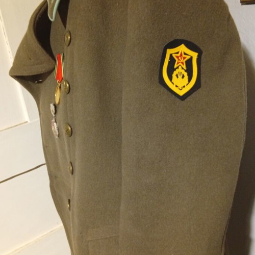 Soviet greatcoat used, collectible