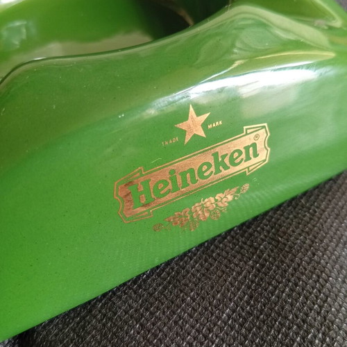 Heineken Ashtray ceramic used with vintage charm