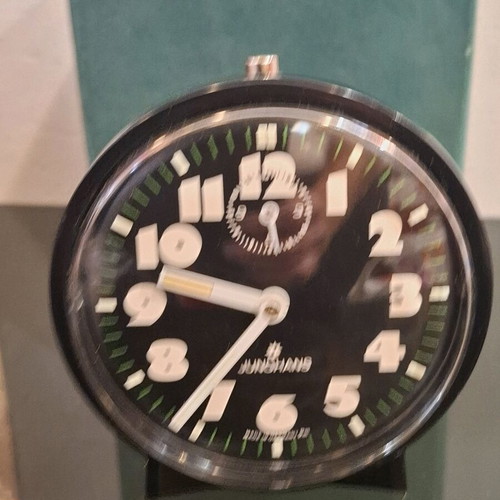 Space Age επιτραπέζιο αναλογικό ρολόι ξυπνητήρι Junghans σαν καινούργιο
