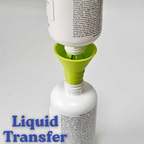 Liquid transfer tool new, 3-piece set for bottles