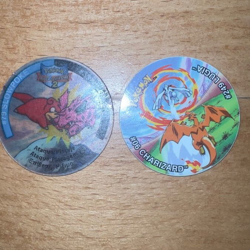 Pokemon Chupa Chups card and tazos pack 2002-2003