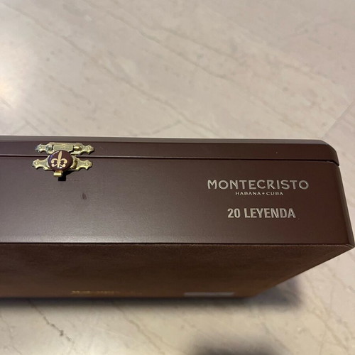 Montecristo Cuban cigar anniversary boxes Linea 1935 Dumas and Leyenda like new