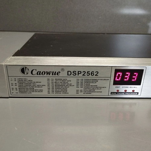 Caowue DSP2562 Sound Effect Processor used with 24-bit digital signal