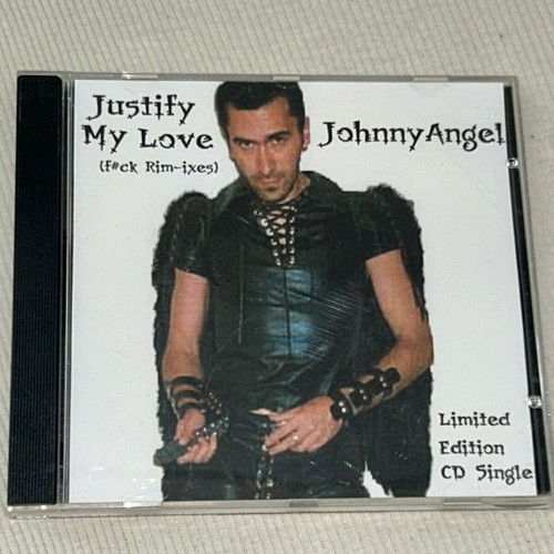 Johnny Angel Justify My Love CD single like new, electronic