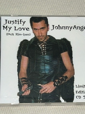 Johnny Angel Justify My Love CD single σαν καινούργιο, ηλεκτρονική