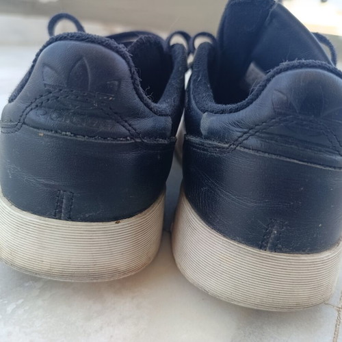 Adidas Supercourt leather black sneakers unisex size 40
