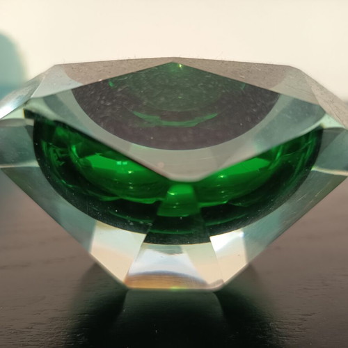Murano ashtray used, 1970s