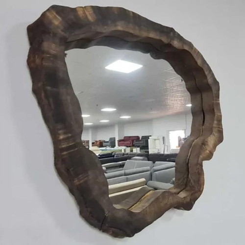 Unique mirror made of solid wood new, handmade