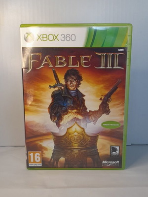 Fable III Xbox 360 game, French version, complete with manual