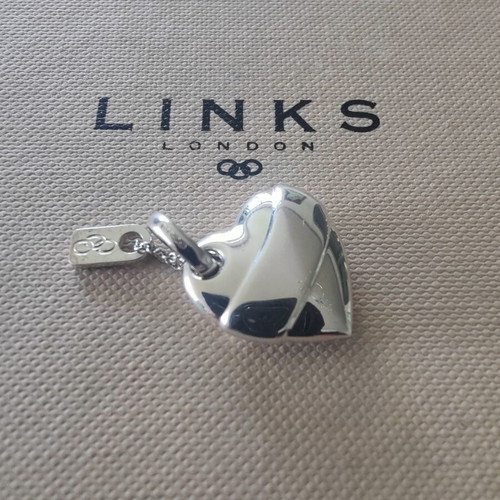 Links of London Sterling Silver Heart Charm Pendant