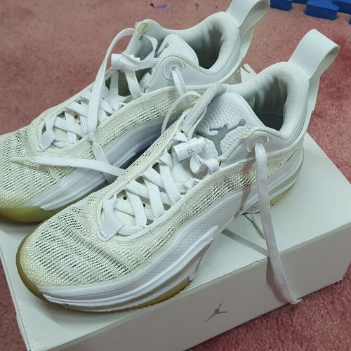 Nike Air Jordan XXXVI Low used, size 40.5, white