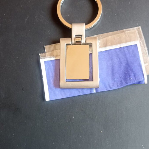 Vintage Ford spinning keychain, New Old Stock, heavy metal 37g
