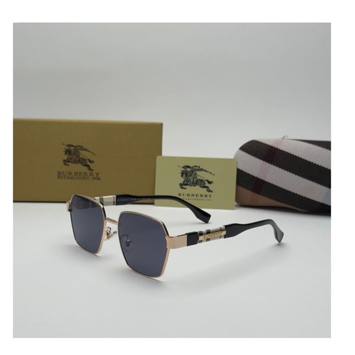 Burberry Gold Edition sunglasses new unisex metal frame black lenses