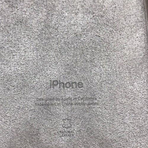 Genuine leather iPhone XS Max leather case folio black new