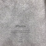 Genuine leather iPhone XS Max leather case folio black new