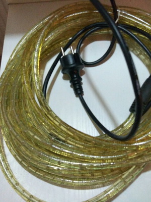 Lighting strip used, steady lighting