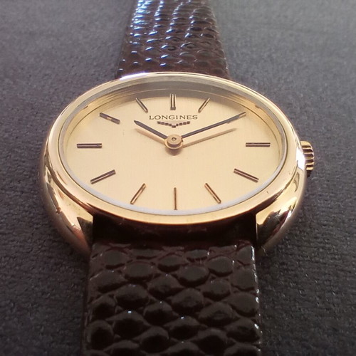 Longines women's vintage watch gold plated like new
