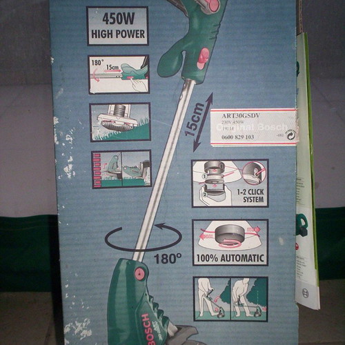 Bosch 450 W grass trimmer used, model ART 30 GSDV