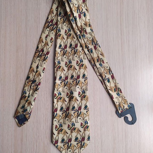 Scapa of Scotland men's silk tie like new multicolor