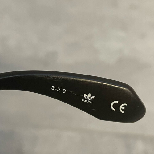 Adidas Butterfly Women Sunglasses new, black matte with blue lenses