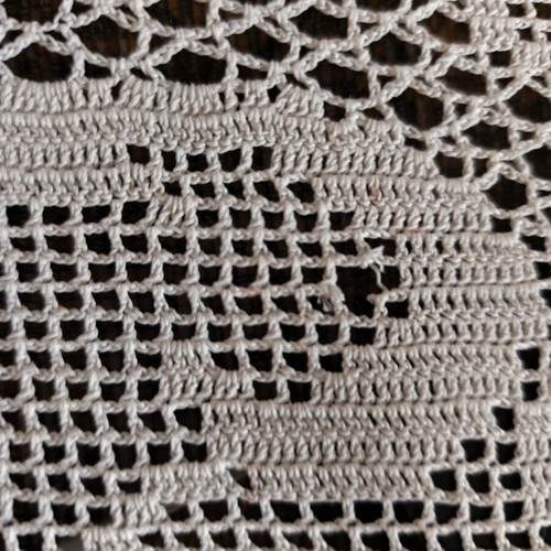 Handmade tablecloth like new