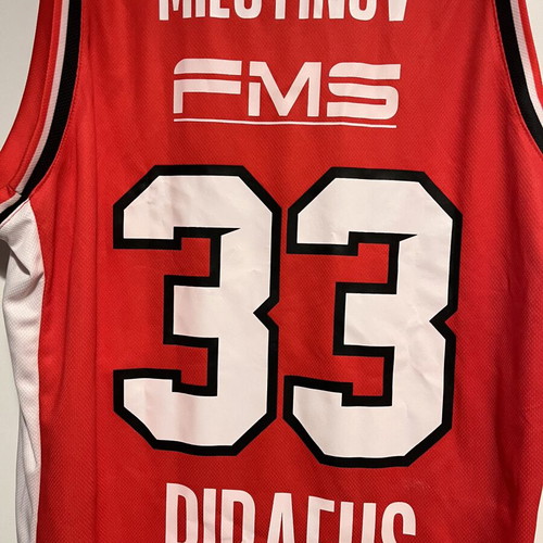 Olympiacos Euroleague 2023-24 Basketball Jersey Milutinov #33 like new, size L