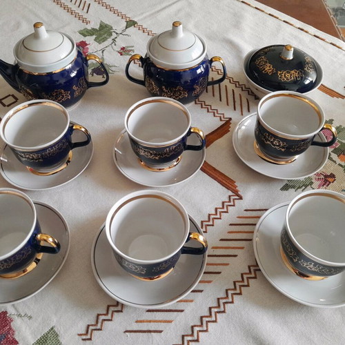 Vintage tea set Ukrainian origin like new, 1960s