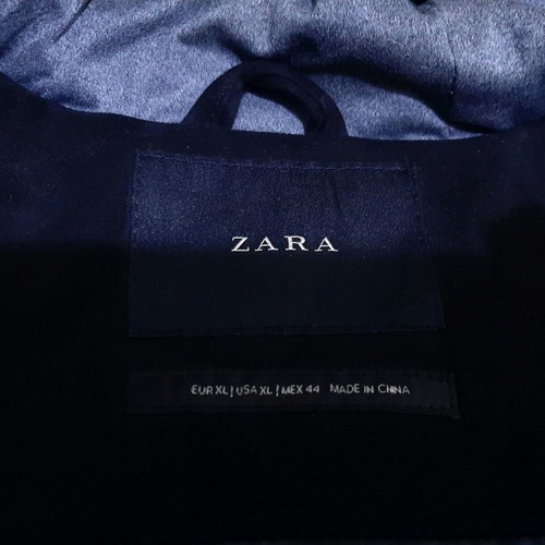 Zara jacket used, black, size XL