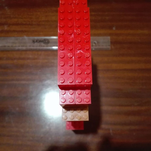 Super Mario figure made of LEGO bricks new, giant