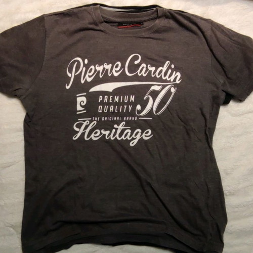 Branded T shirts used, size Small, pack of 4 (Pierre Cardin, Soulcal Co, Giorgio)