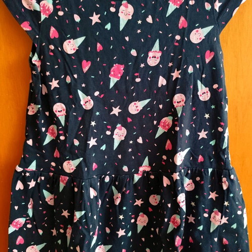 Name It dress with ice cream print like new, 98 cm