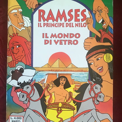 Comic like new, Italian