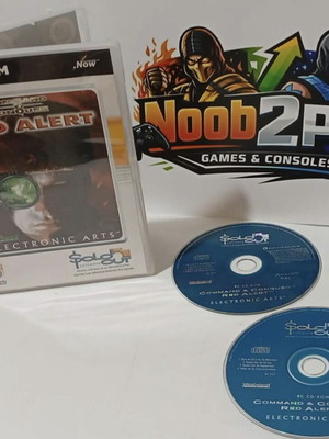 Command and Conquer Red Alert PC game used