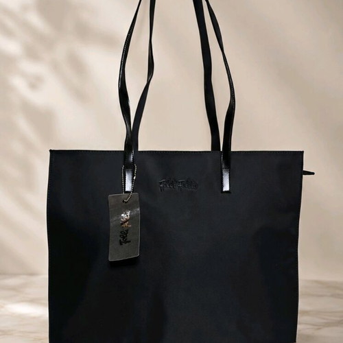 Folli Follie shoulder bag new, large black with dust bag